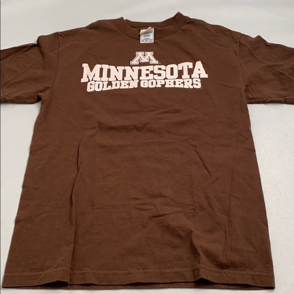 Alstyle Apparel brown and pink Minnesota Gophers short sleeve t-shirt